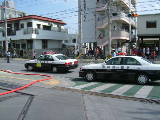 crash policia chega
