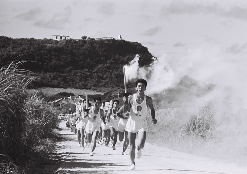1964 – A tocha olímpica em&nbsp;Okinawa